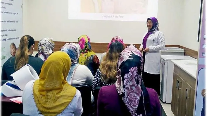 Adıyaman'da 6 bin 972 anne adayına gebelik eğitimi veriliyor
