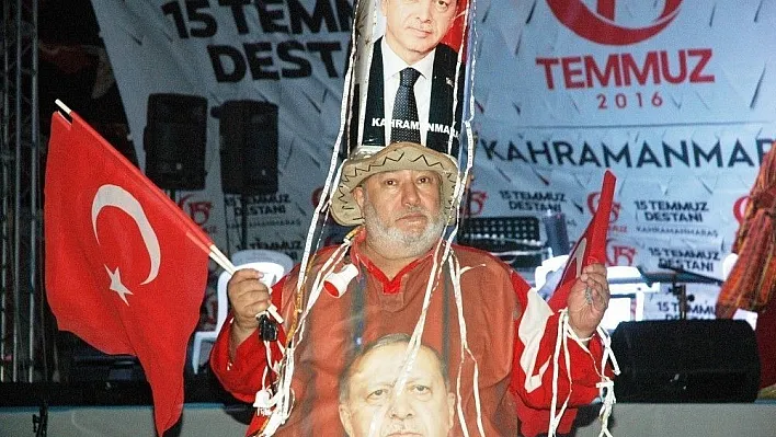 Kahramanmaraş'ta 15 Temmuz coşkusu başladı
