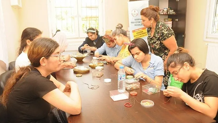 Kayapınar'da engellilere meslek edindirme kursu
