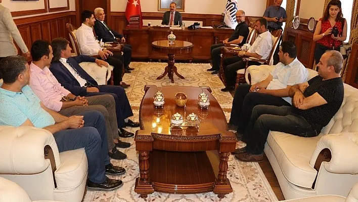 MGTC'den Vali Kaban'a hayırlı olsun ziyaretti

