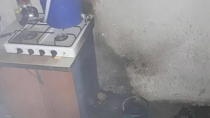 Ocakta unutulan yemek yangına neden oldu
