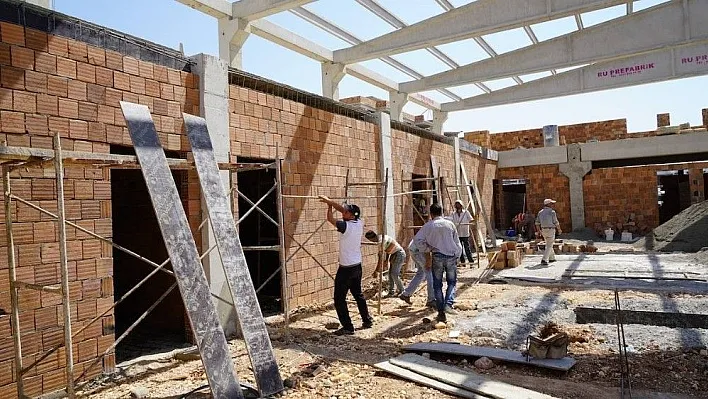 Otobüs bakım istasyonu inşasında sona gelindi
