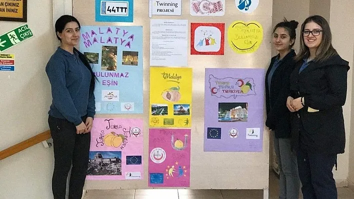 Sümer Mesleki ve Teknik Anadolu Lisesi 'e-twinning' projesinde
