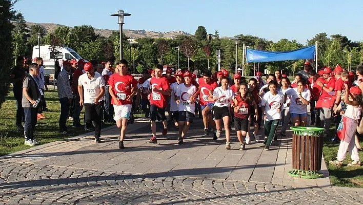 Elazığ'da 15 Temmuz koşusu