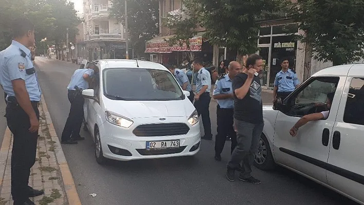 Çalıntı motosiklet polis ekiplerince yakalandı
