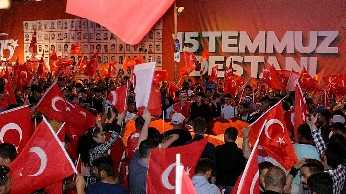 Erzurum'da '15 Temmuz Demokrasi ve Milli Birlik Günü' etkinlikleri
