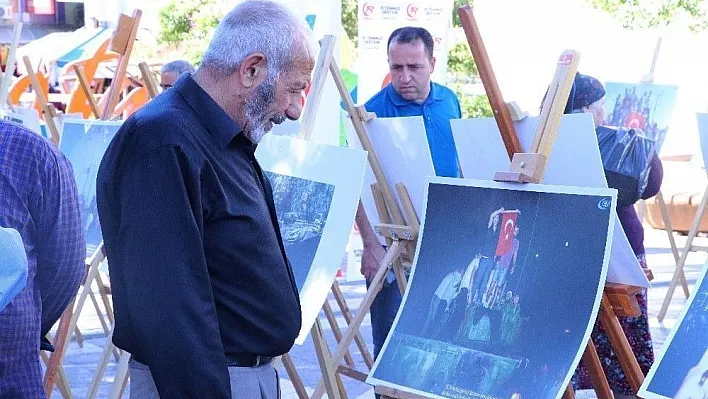 İHA'nın 'Oradaydık, unutmadık, unutturmadık' sergisi ilgi gördü
