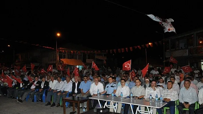 Sincik 15 Temmuz'da tek yürek oldu
