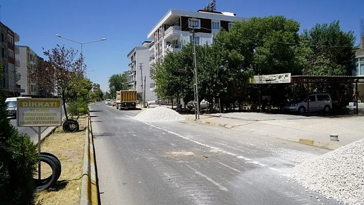 2. Çevreyolunda kanalizasyon çalışması yapıldı
