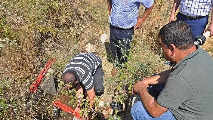 Gölbaşı Belediyesi kaçak su kullananları affetmiyor
