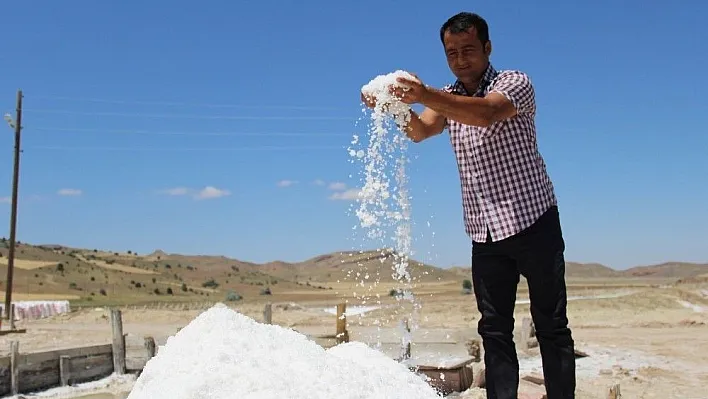 (Özel haber) Sivas'tan İspanya'ya doğal kaynak tuzu
