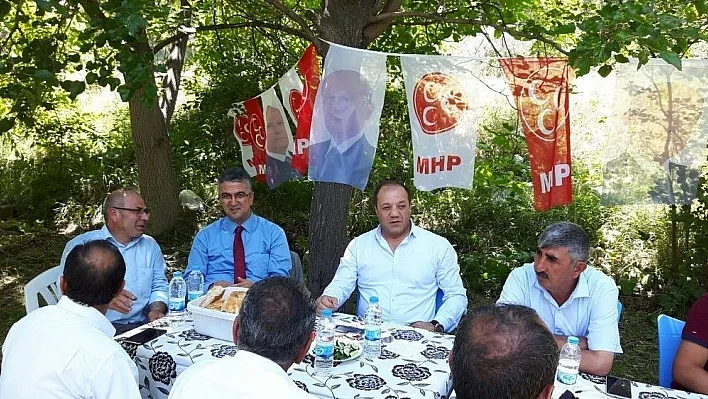 MHP'de istişare toplantısı
