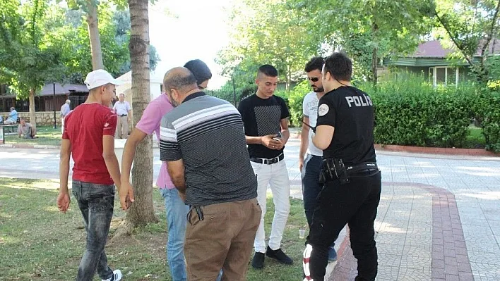 Adıyaman'da huzur uygulaması
