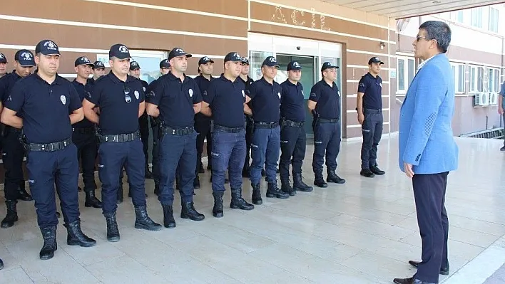 Emniyet Müdürü Alper'den çevik kuvvet polislerine ziyaret
