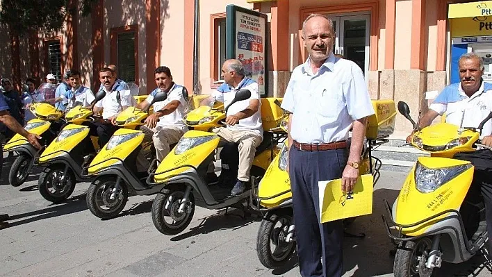 Erzincan PTT'ye 10 yeni motor
