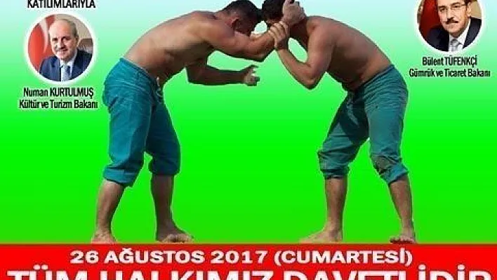 Darende Karakucak Güreş ve Kültür Festivali 26 Ağustos'ta yapılacak
