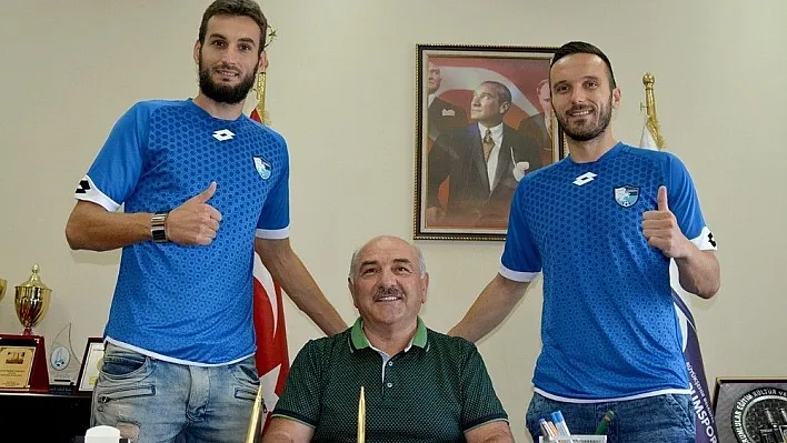 B.B.Erzurumspor, Haris Harba ve Jasmin Trtovac ile sözleşme imzaladı
