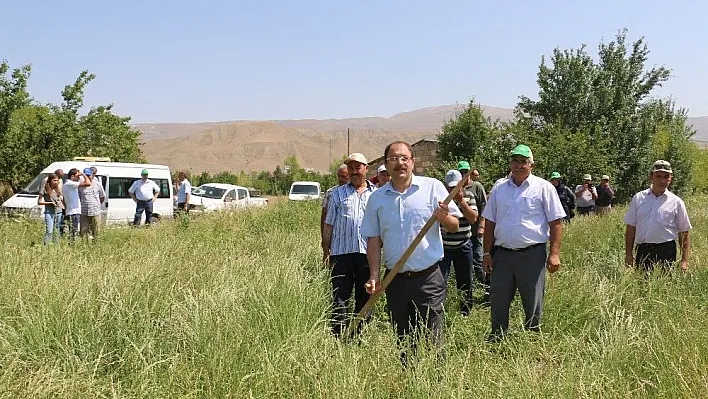 Erzincan'da ilk kez İtalyan çimi alternatif yem bitkisi Tarla Günü düzenlendi
