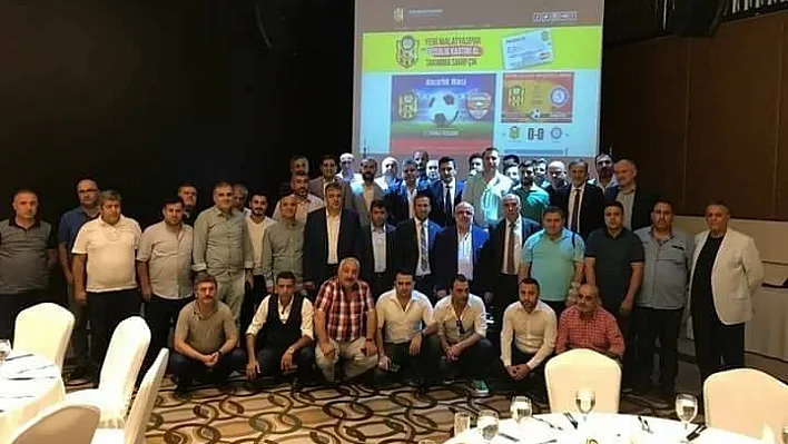 Evkur Yeni Malatyaspor'dan reklam verenlere teşekkür gecesi
