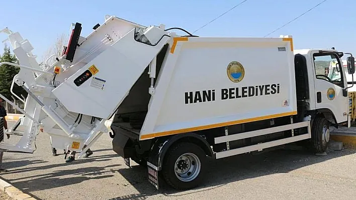 Hani Belediyesi filosuna 2 araç daha ekledi
