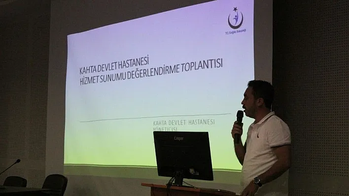 Kahta Devlet Hastanesi çalışanları bir araya geldi

