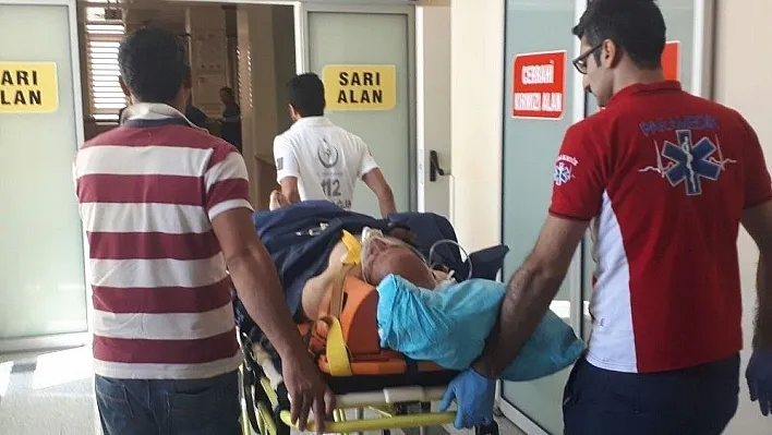 İnşaattan düşen yaşlı adam yaralandı
