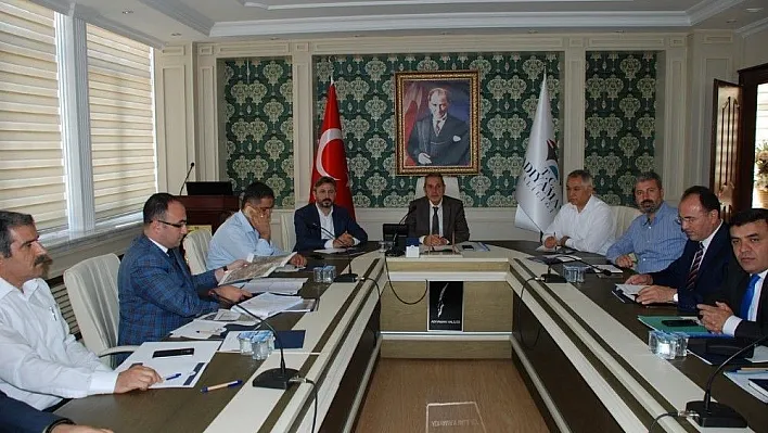 Kamu yatırımlarını değerlendirme toplantısı yapıldı

