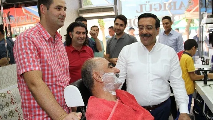 Başkan Atilla Bismil'de incelemelerde bulundu
