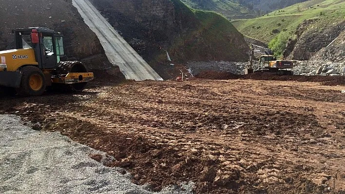 Erzurum Pehlivanlı Barajı'nda çalışmalar bütün hızıyla sürüyor
