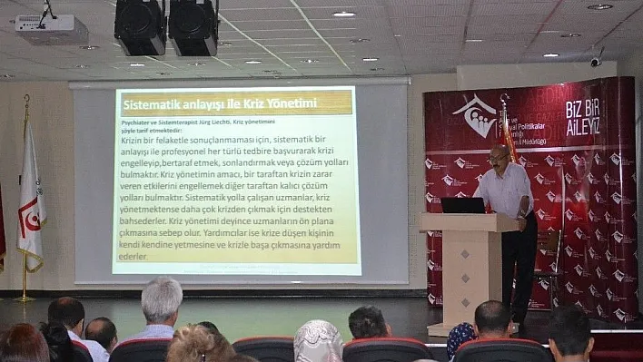 ASP İl Müdürlüğü personeline kriz yönetimi eğitimi
