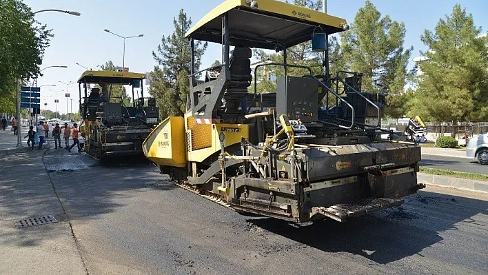 Elazığ Caddesi'nde asfalt çalışması tamamlandı
