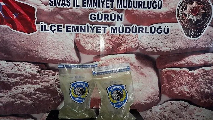 Sivas'ta uyuşturucu operasyonu: 2 tutuklama
