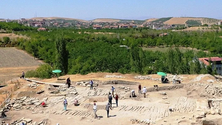 Kayısı bahçeleri arasında bir saray
