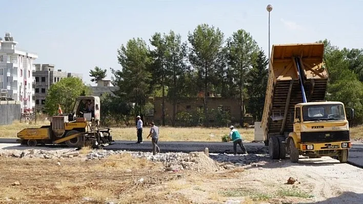 Adıyaman'da asfalt çalışmaları

