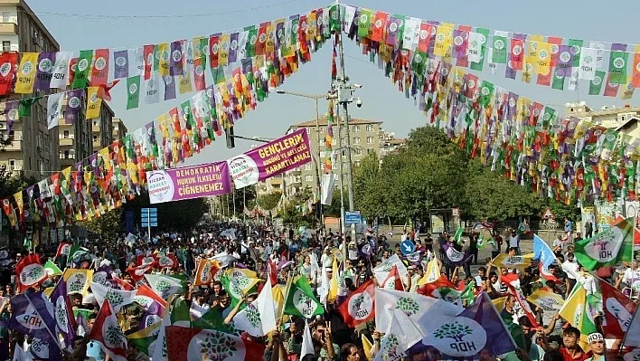 Diyarbakır'da HDP mitingi
