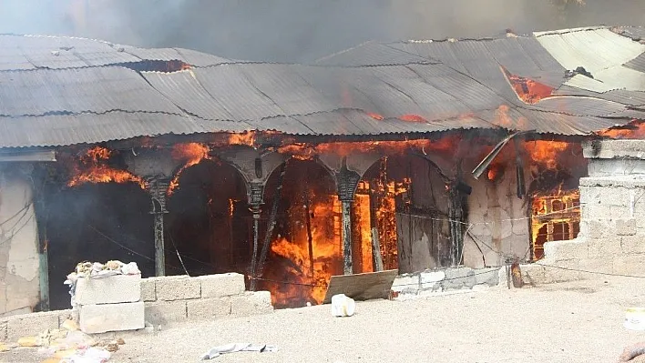 Kahramanmaraş'ta yangın paniği
