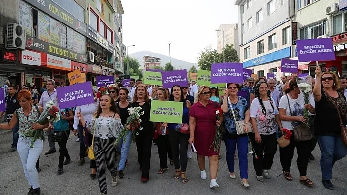 Tunceli'de baraj ve HES'lere karşı yürüyüş
