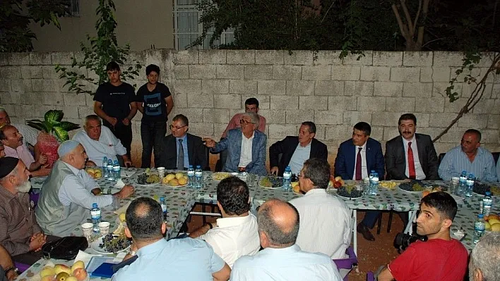 Adıyaman'da huzur toplantıları devam ediyor
