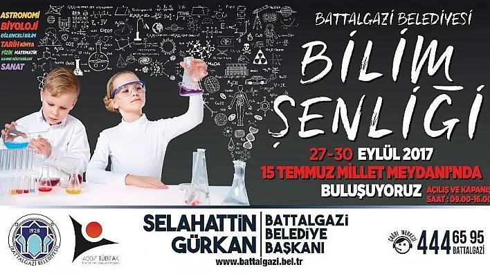 Bilim Şenliği 27 Eylül'de başlıyor
