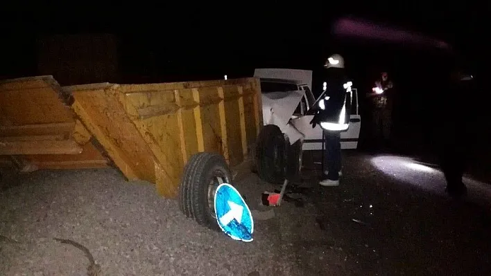 Malatya'da trafik kazası: 2 yaralı