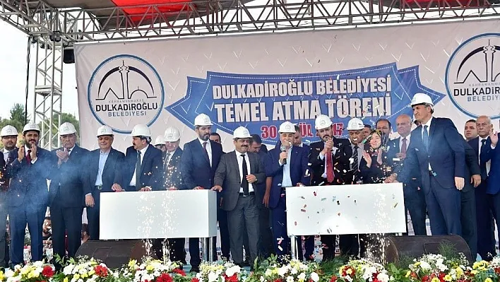 Kahramanmaraş'ta kamu külliyesinin temeli atıldı
