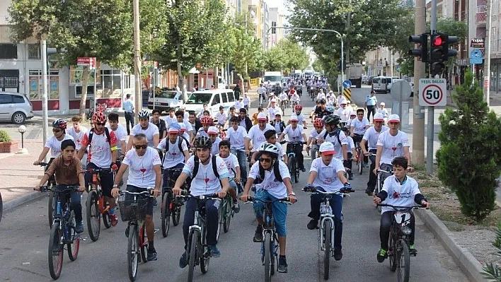 Adıyaman'da 'Kalbin için pedalla' etkinliği
