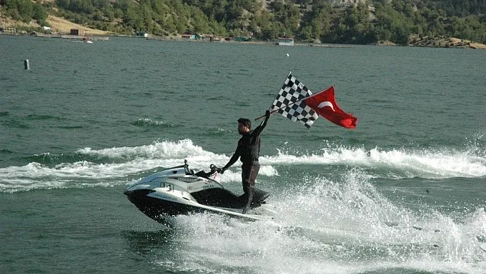 Kahramanmaraş'ta Türkiye Su Jeti ve Flyboard Şampiyonası
