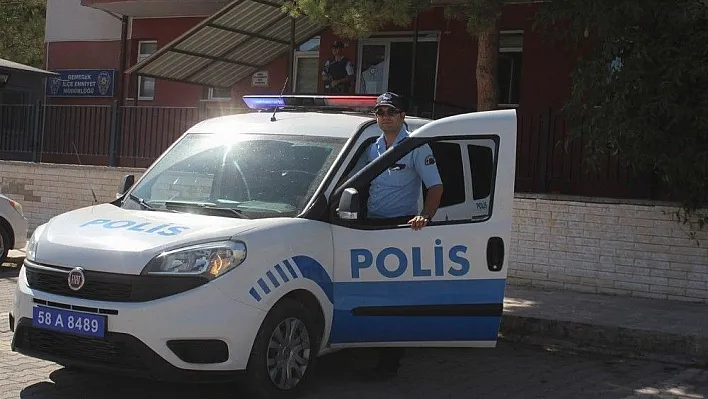 Gemerek emniyetine yeni polis aracı
