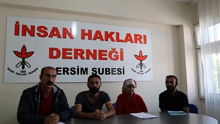 Tunceli'de terör tepkisi

