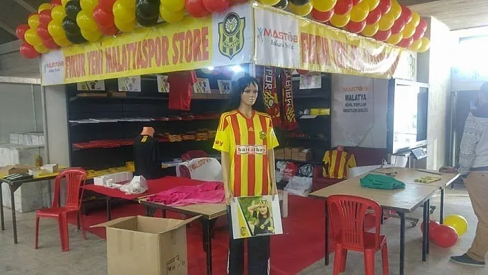 Malatya Tanıtım Günleri'nde Evkur Yeni Malatyaspor standına yoğun ilgi
