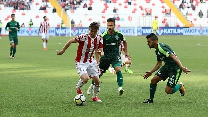 Süper Lig: D.G. Sivasspor: 0 - Bursaspor: 0 (Maç sonucu)
