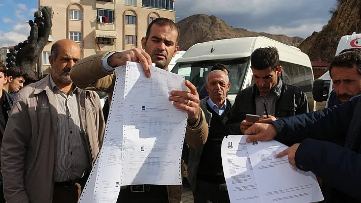 Erzurum'da S plakası protestosu
