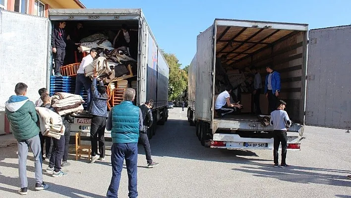 Malatya'dan El'Bab ve Cerablus'a eğitim yardımı
