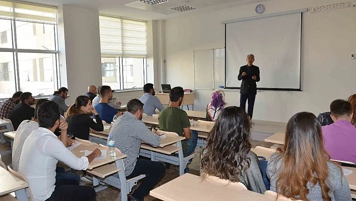 Öğrencilere 'Adıyaman'da İmar ve Çimento Sektörü' eğitim verildi
